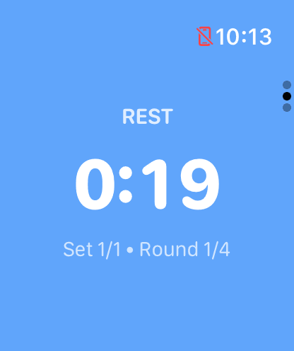 Apple Watch Rest phase